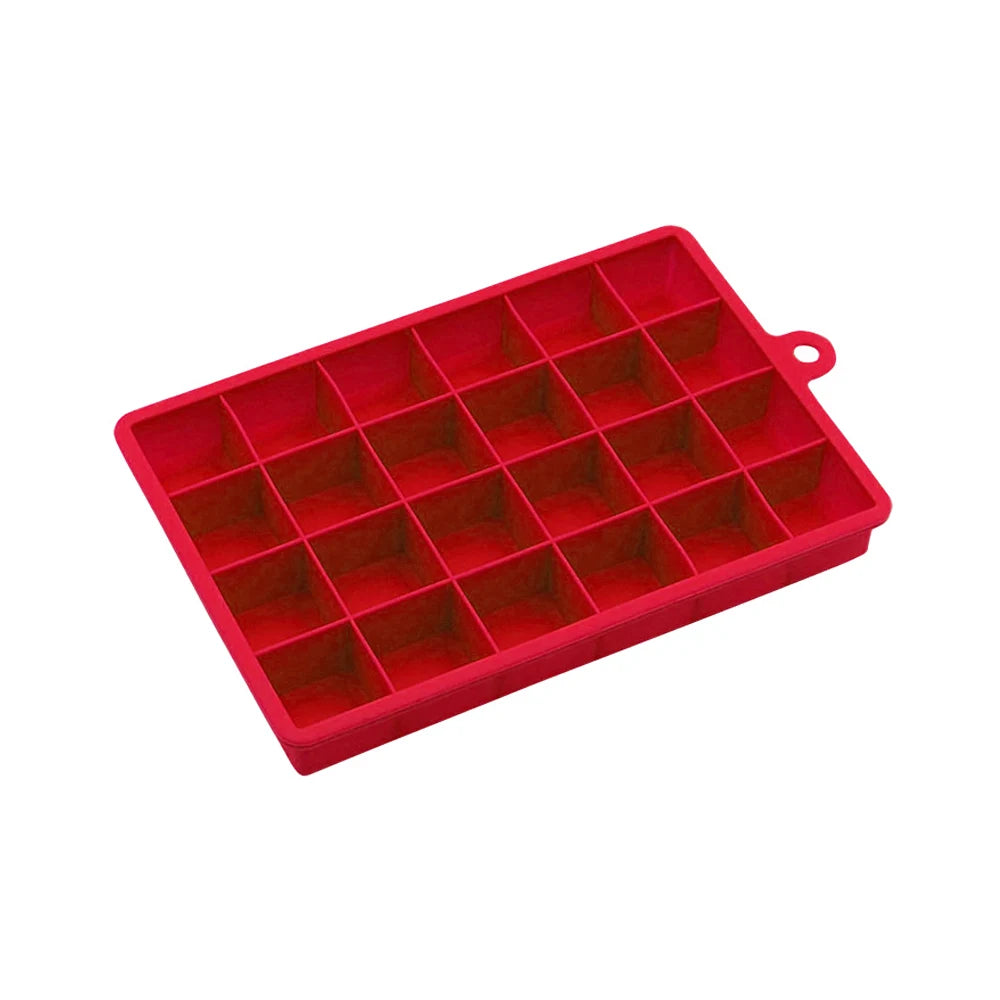 Moule à glaçons en silicone 15/24 grilles carrées avec couvercles - Frozen & Fresh